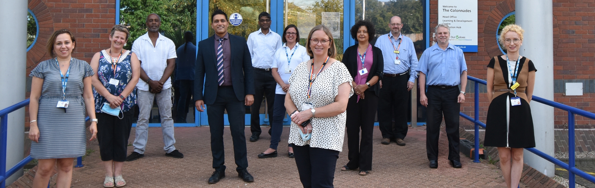 staff at the colonnades